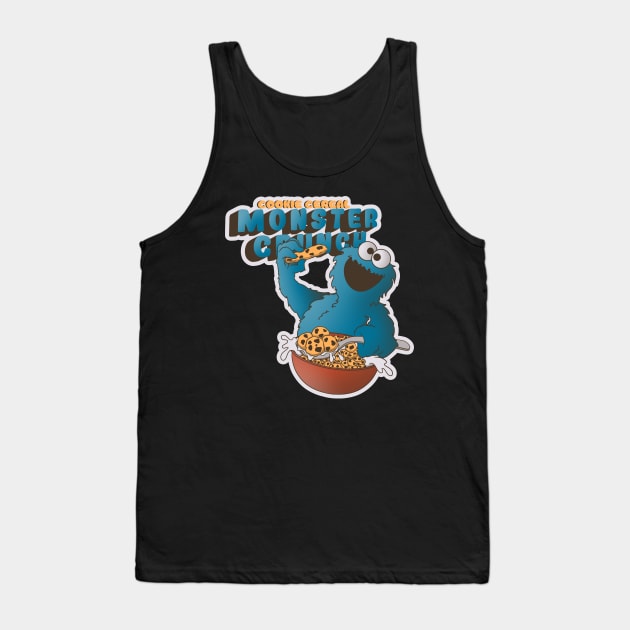 Monster Crunch Tank Top by aStro678